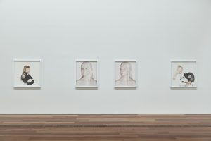 Installation view of Petrina Hicks: Bleached Gothic at The Ian Potter Centre: NGV Australia from 27 September 2019 – 29 March 2020.